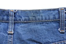 画像9: 80s JCPenney PLAIN POCKETS フレア デニムパンツ w36 (9)