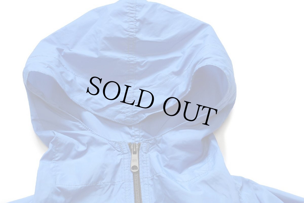 画像3: 80s USA製 L.L.Bean ナイロン アノラックパーカー 青 W-M (3)