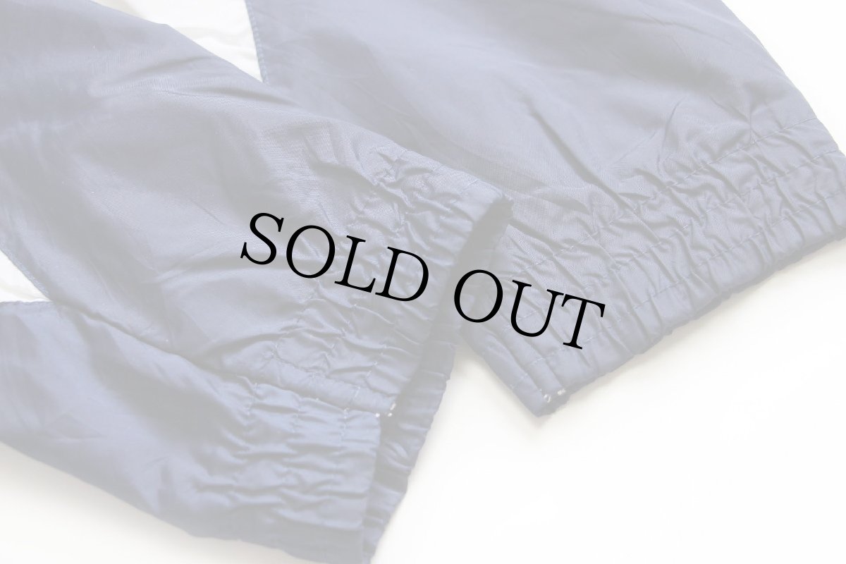 画像6: 90s NIKEナイキ ロゴ刺繍 マルチカラー 切り替え ナイロンジャケット M (6)