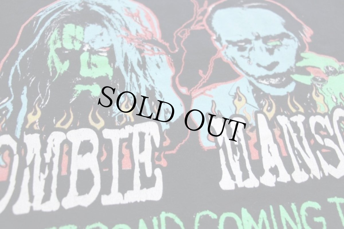 画像4: TWINS OF EVIL ZOMBIE MANSON THE SECOND COMING TOUR 2018 ツアーTシャツ 黒 XL (4)