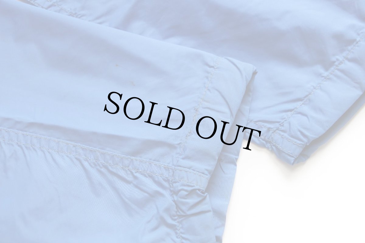 画像6: 80s USA製 L.L.Bean ナイロン アノラックパーカー 青 W-M (6)