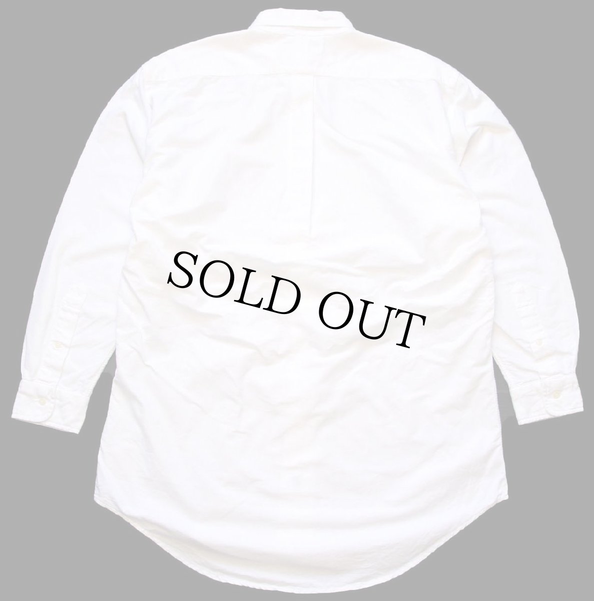 画像2: 90s ラルフローレン YARMOUTH ワンポイント ボタンダウン オックスフォード コットンシャツ 白 15 (2)