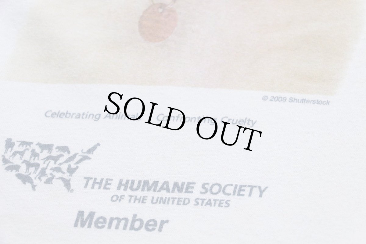 画像5: 00s THE HUMANE SOCIETY Adopt Your New Best Friend ドッグ コットンTシャツ 白 L (5)