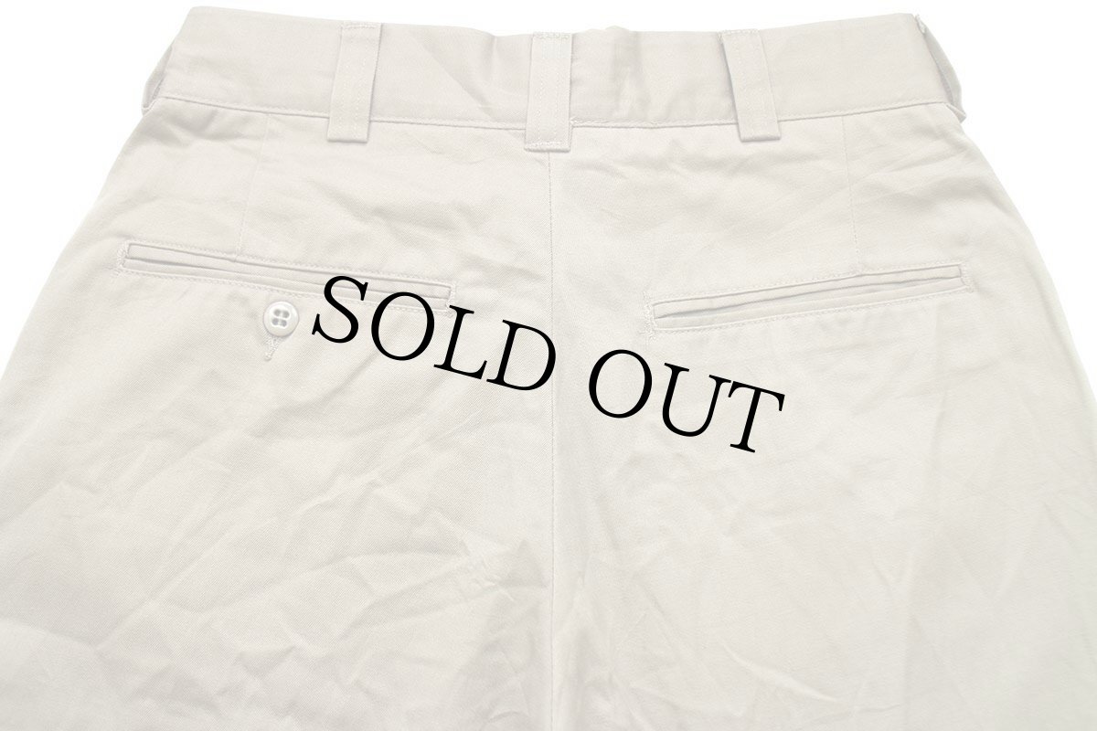 画像5: 80s 米軍 U.S.NAVY チノパン カーキ 29L★16 (5)