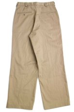 画像3: 90s 米軍 U.S.ARMY チノパン カーキ 30R★02 (3)