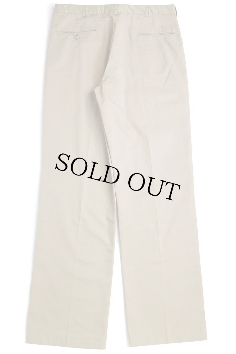 画像3: 90s USA製 米軍 U.S.NAVY Creighton チノパン カーキ w34★18 (3)