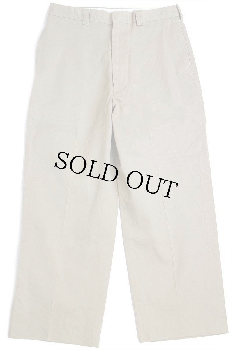 画像2: 90s 米軍 U.S.ARMY チノパン カーキ 32R★07 (2)