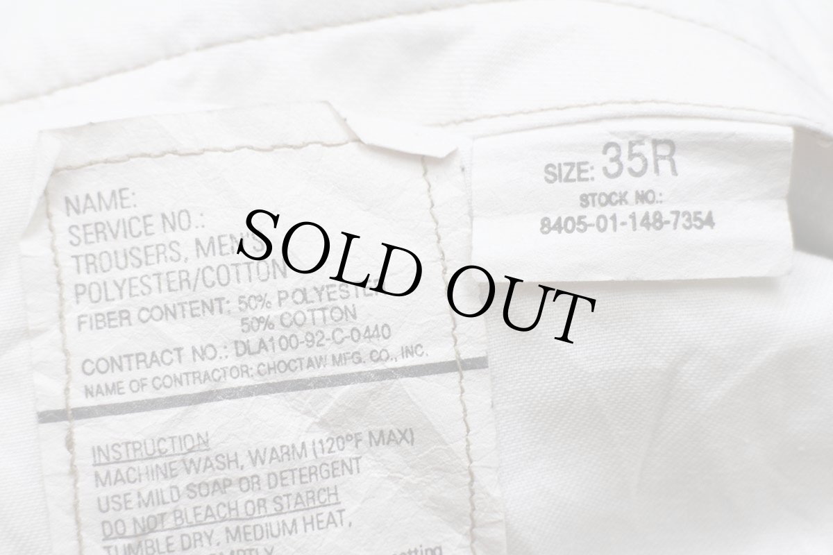 画像6: 90s 米軍 U.S.ARMY チノパン カーキ 35R★10 (6)