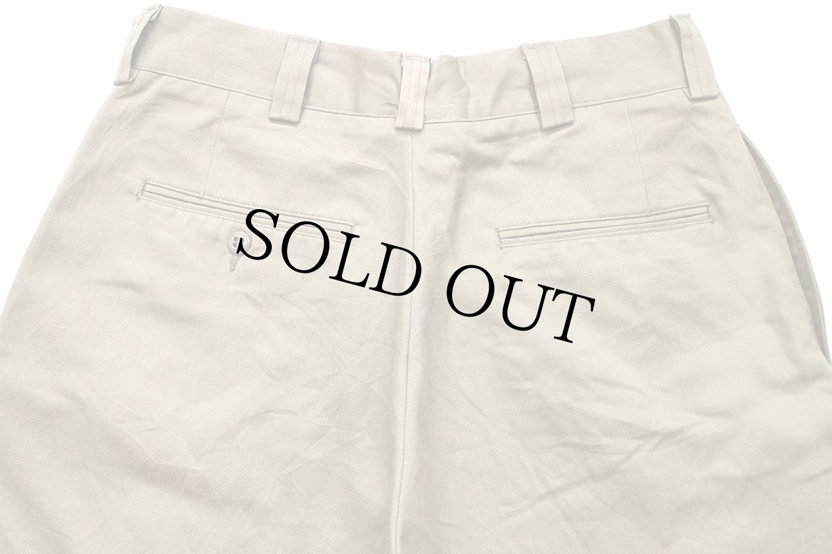 画像5: 80s 米軍 U.S.ARMY チノパン カスタム カーキ w30★09 (5)