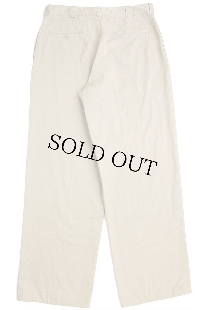 画像3: 80s 米軍 U.S.ARMY チノパン カーキ 35L★11 (3)