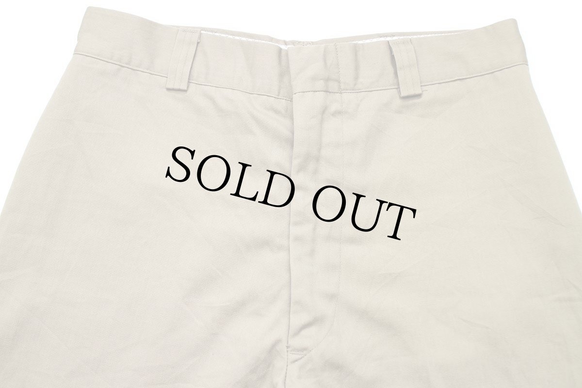 画像4: 80s 米軍 U.S.ARMY チノパン カスタム カーキ w30★09 (4)