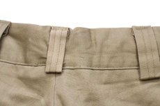 画像8: 80s 米軍 U.S.ARMY チノパン カスタム カーキ w30★09 (8)