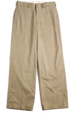 画像2: 90s 米軍 U.S.ARMY チノパン カーキ 30R★02 (2)