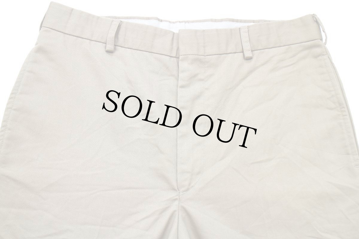 画像4: 00s USA製 米軍 U.S.NAVY チノパン カーキ 31L★17 (4)