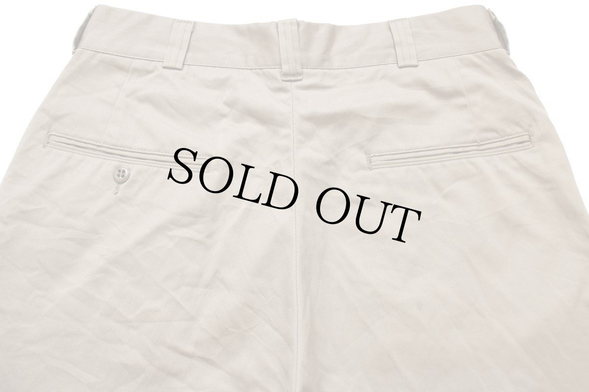 画像5: 80s 米軍 U.S.ARMY チノパン カーキ 31R★06 (5)