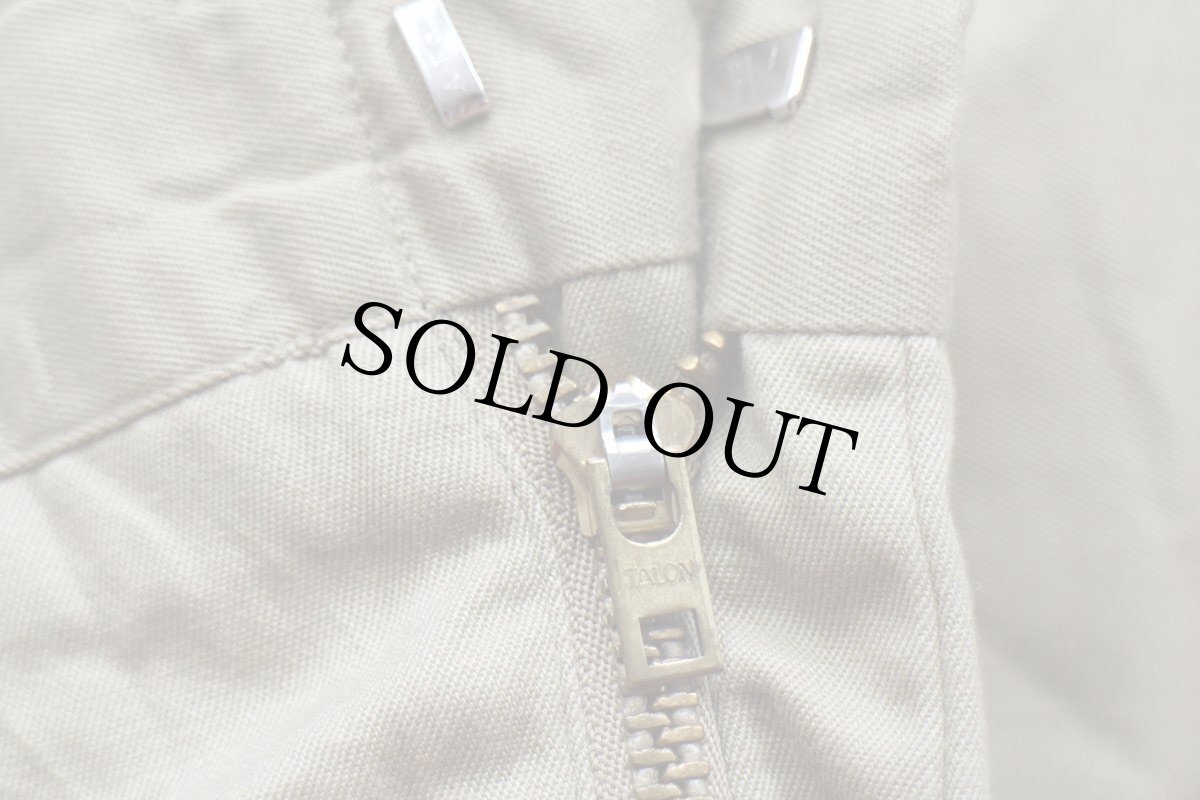 画像7: 80s 米軍 U.S.ARMY チノパン カーキ 36R★13 (7)