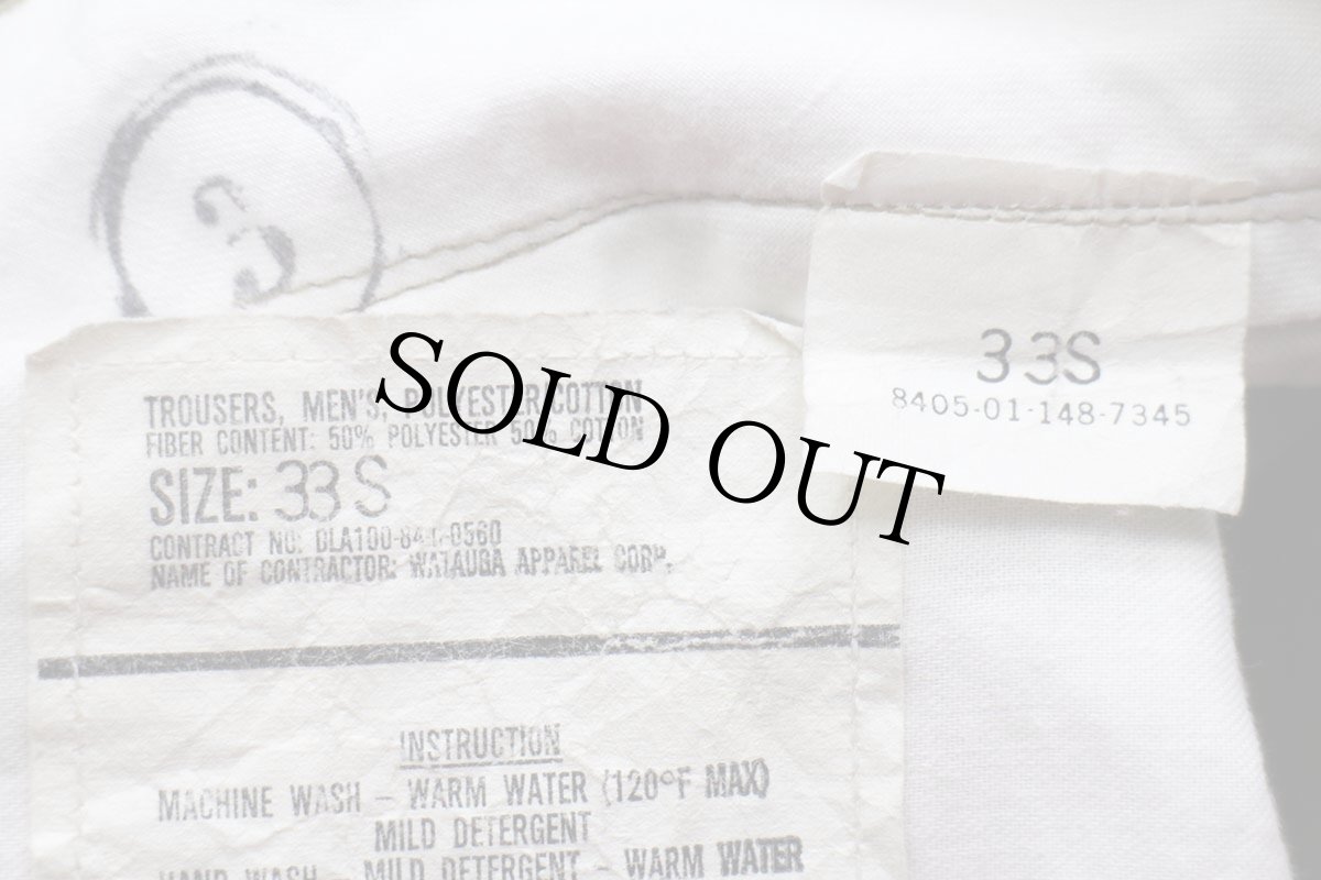 画像6: 80s 米軍 U.S.ARMY チノパン カスタム カーキ w30★09 (6)