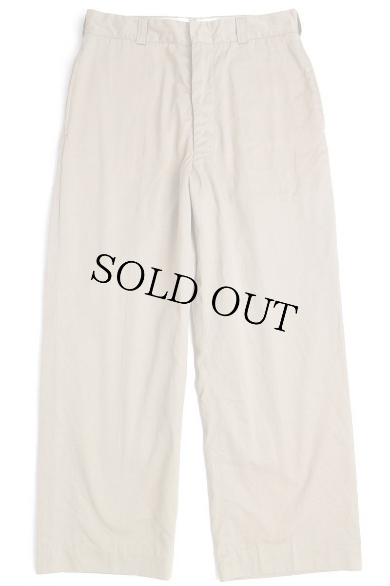 画像2: 80s 米軍 U.S.ARMY チノパン カーキ 31R★06 (2)