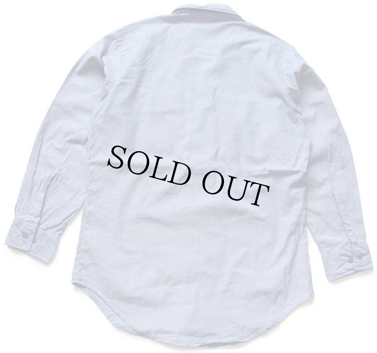 画像2: 90s 米軍 U.S.NAVY ユーティリティ コットン シャンブレーシャツ M (2)