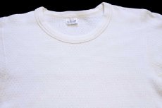 画像4: 70s NORTHWAY コットン サーマルシャツ ナチュラル (4)