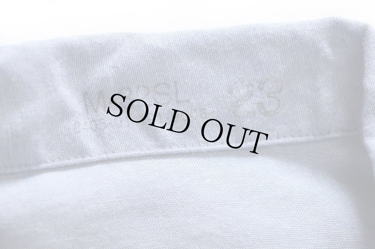 画像4: 90s 米軍 U.S.NAVY ユーティリティ コットン シャンブレーシャツ M (4)