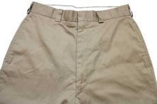 画像4: 90s 米軍 U.S.ARMY チノパン カーキ 30L★01 (4)