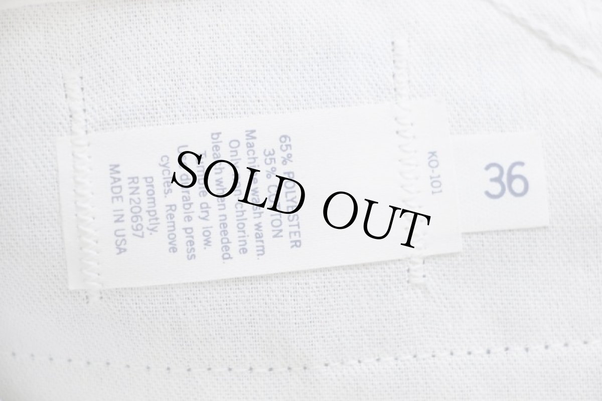 画像4: デッドストック★80s USA製 Dickiesディッキーズ TORO IRRIGATION 刺繍 ワーク ショートパンツ 紺 36★ショーツ (4)