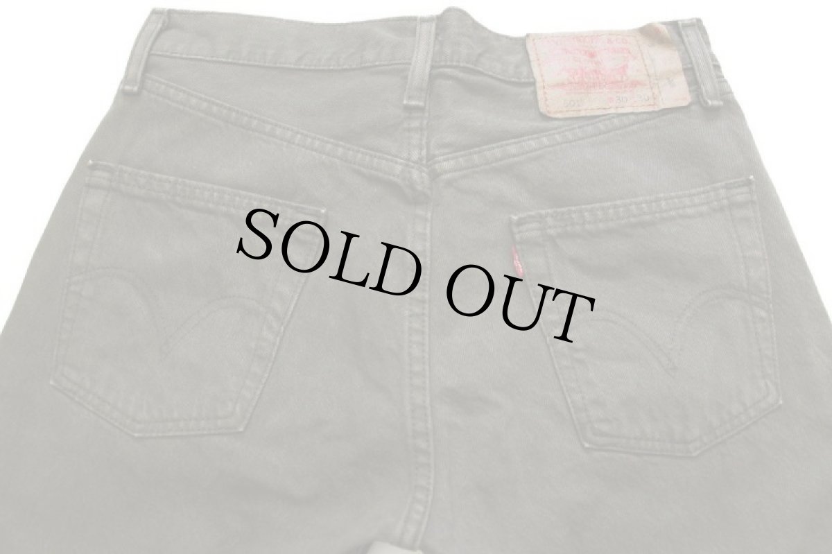 画像5: 00s USA製 Levi'sリーバイス 501 後染め カラーデニムパンツ オリーブ W30 L30 (5)