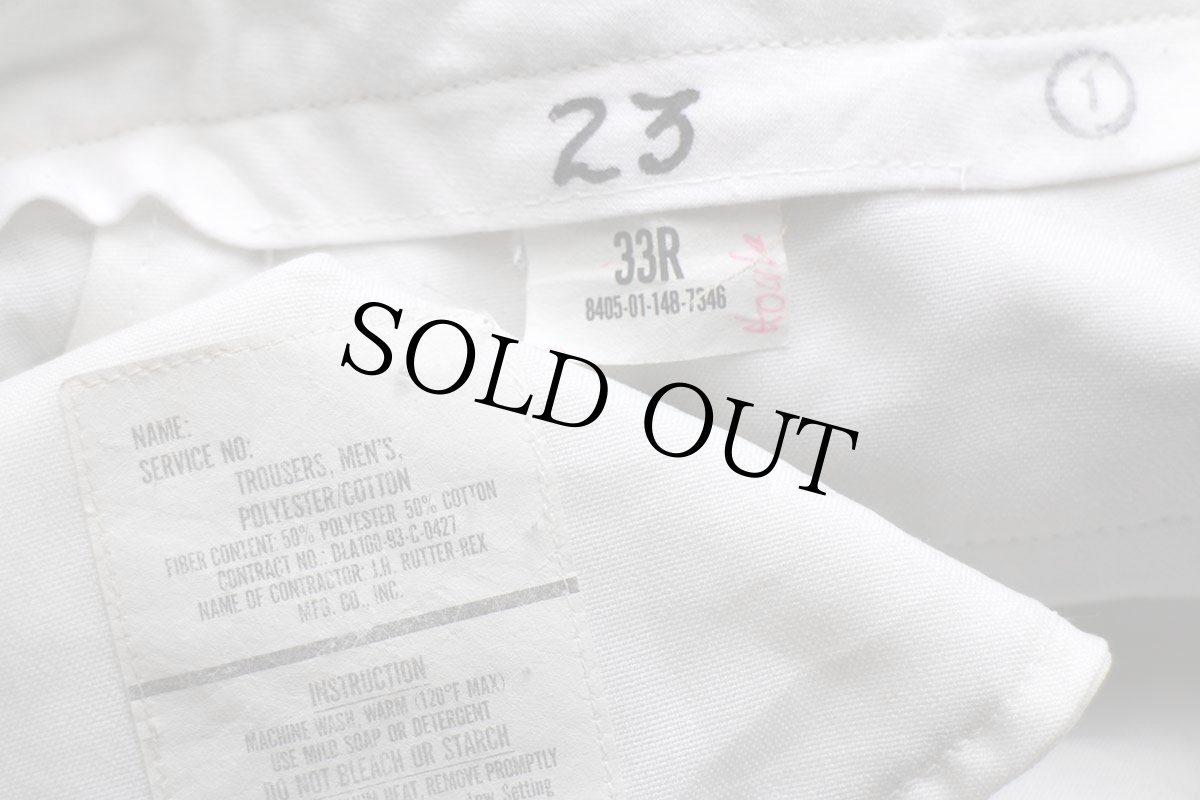 画像6: 90s 米軍 U.S.ARMY チノパン カーキ 33R★08 (6)