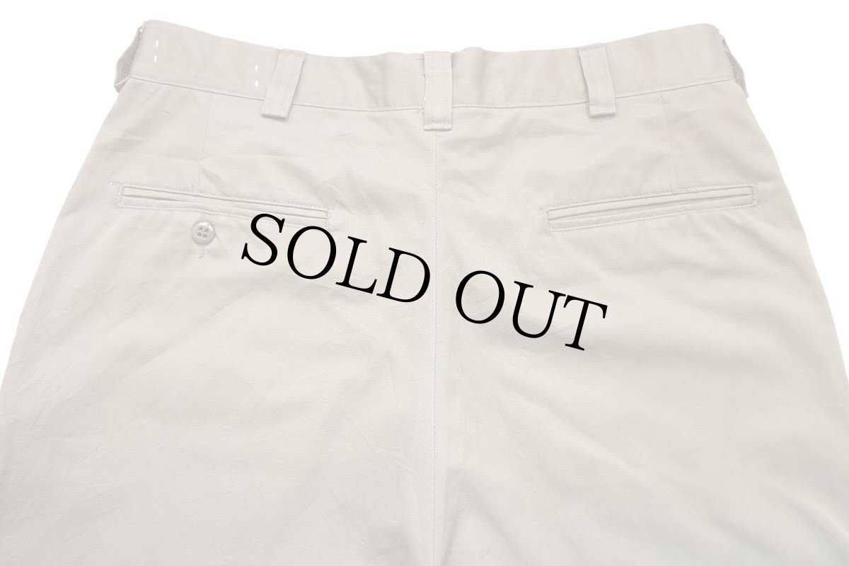 画像5: 90s 米軍 U.S.ARMY チノパン カーキ 33R★08 (5)