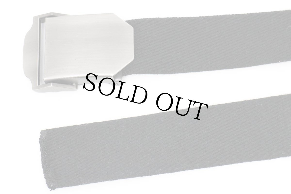 画像2: USA製 Cabela'sカベラス コットン ガチャベルト 黒 フリーサイズ (2)