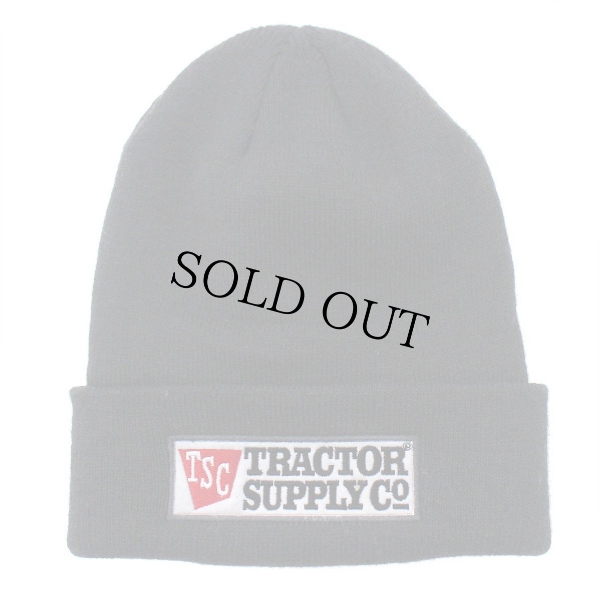 画像8: 未使用★TSC TRACTOR SUPPLY CO ロゴ刺繍 アクリル ニットキャップ 黒★ニット帽 (8)