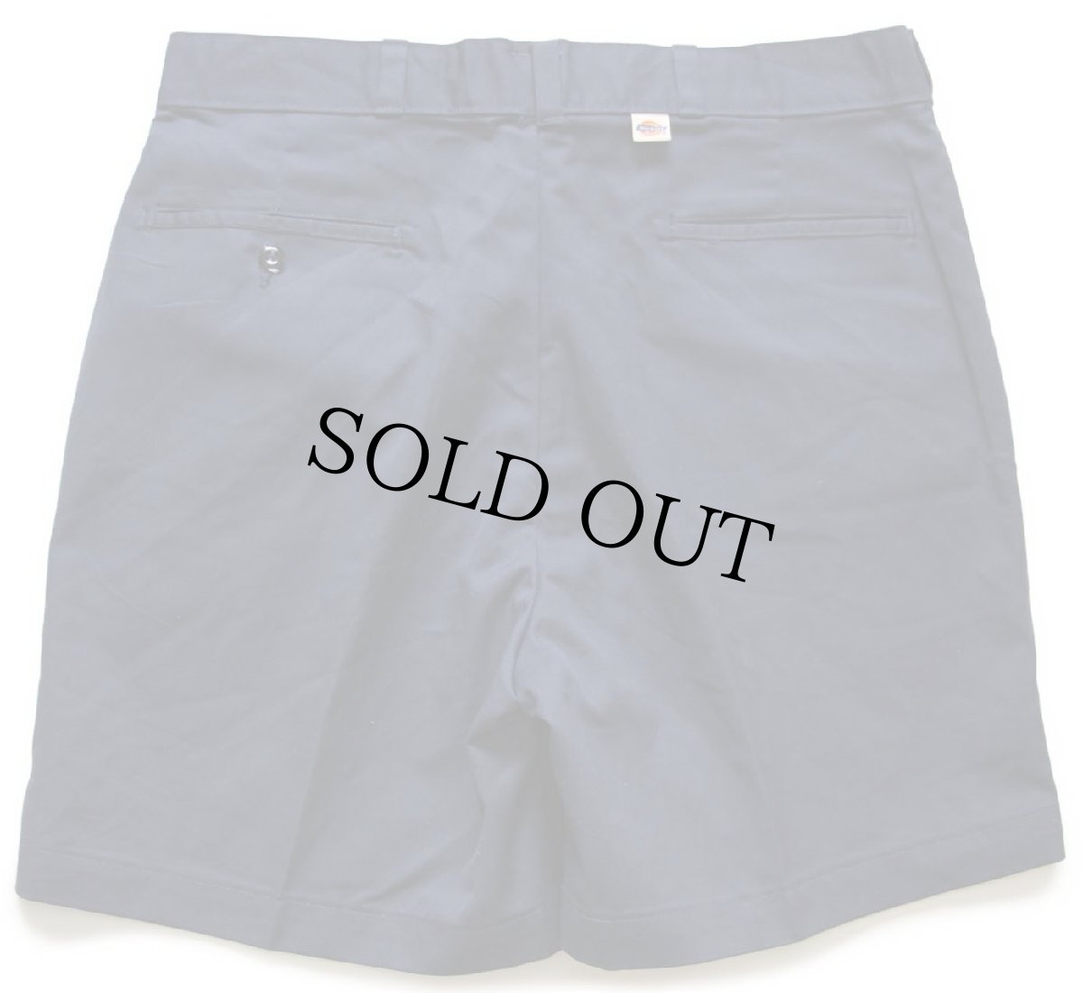 画像2: デッドストック★80s USA製 Dickiesディッキーズ TORO IRRIGATION 刺繍 ワーク ショートパンツ 紺 36★ショーツ (2)