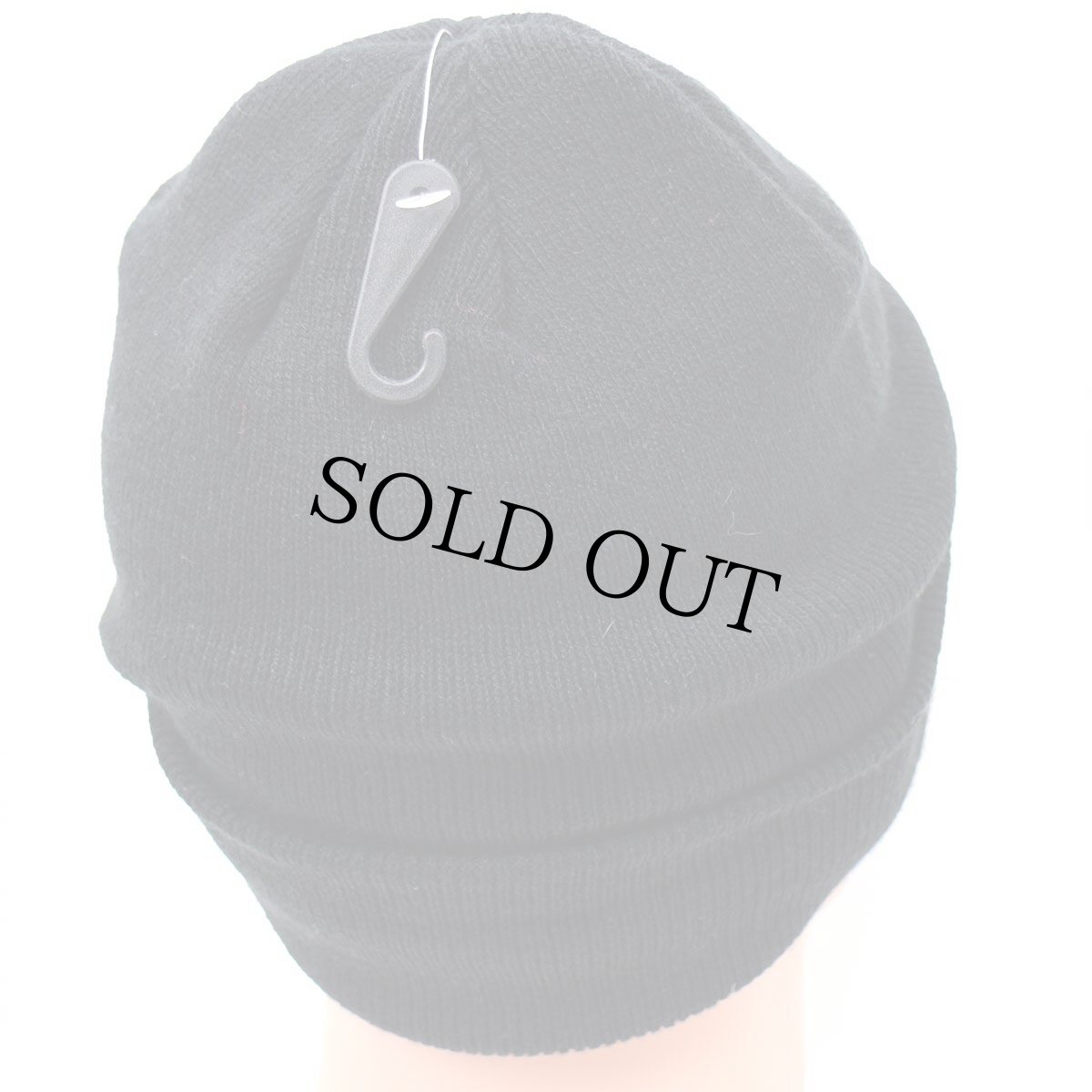 画像2: 未使用★TSC TRACTOR SUPPLY CO ロゴ刺繍 アクリル ニットキャップ 黒★ニット帽 (2)