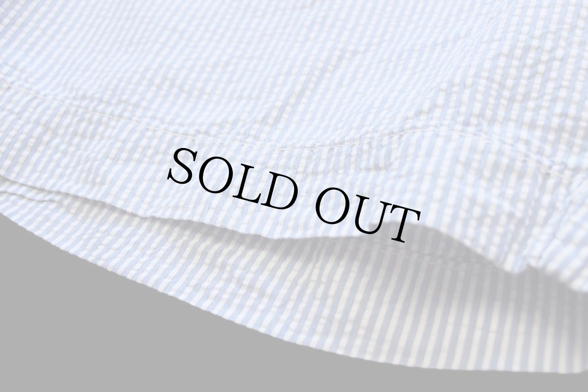 画像6: 00s ポロ ラルフローレン ストライプ コットン シアサッカー ショートパンツ サックス×白 35★ショーツ (6)