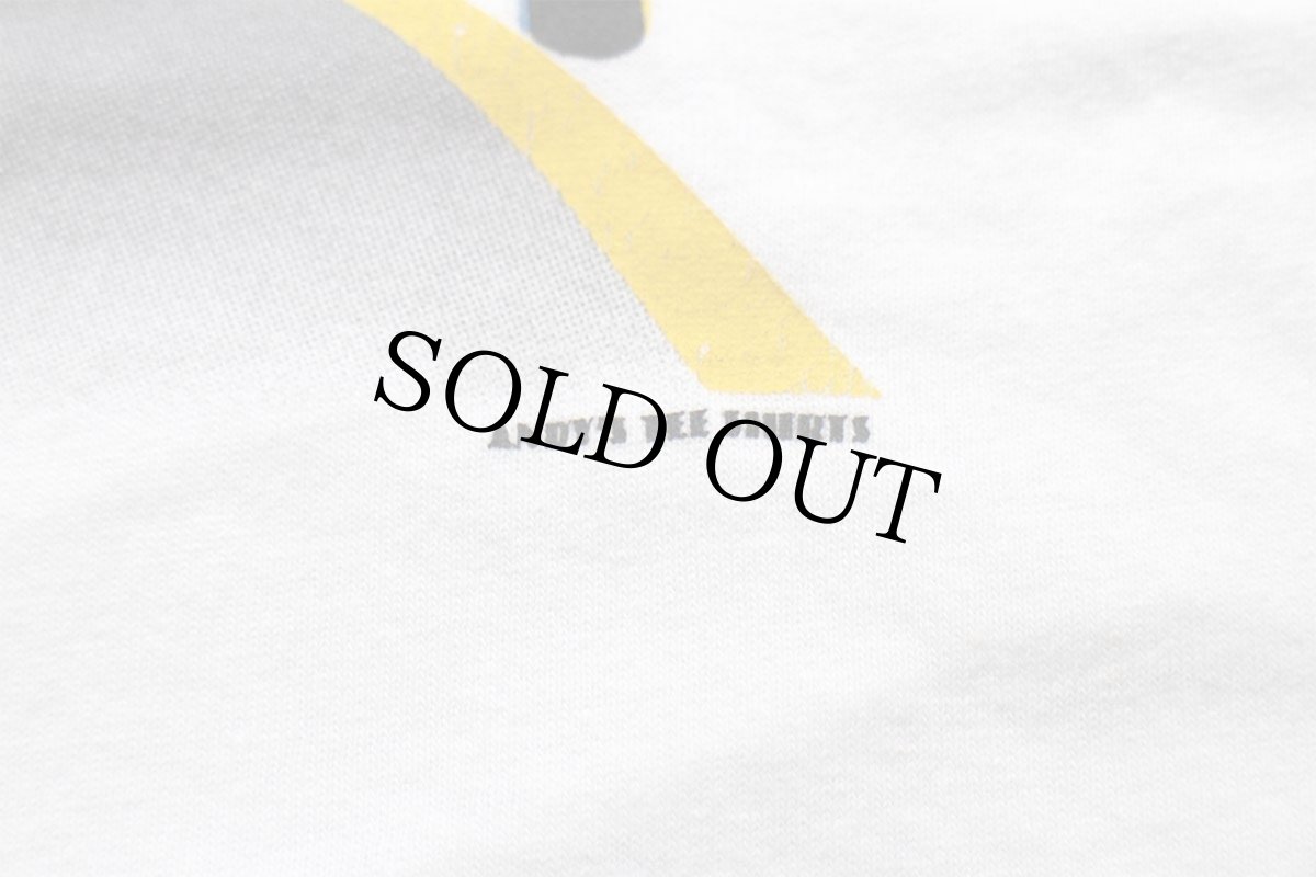 画像5: 90s USA製 Leeリー GOODGUYS ROD AND CUSTOM ASSOCIATION HOTROD 両面プリント コットン カットオフ ノースリーブTシャツ 白 XXL★特大 (5)