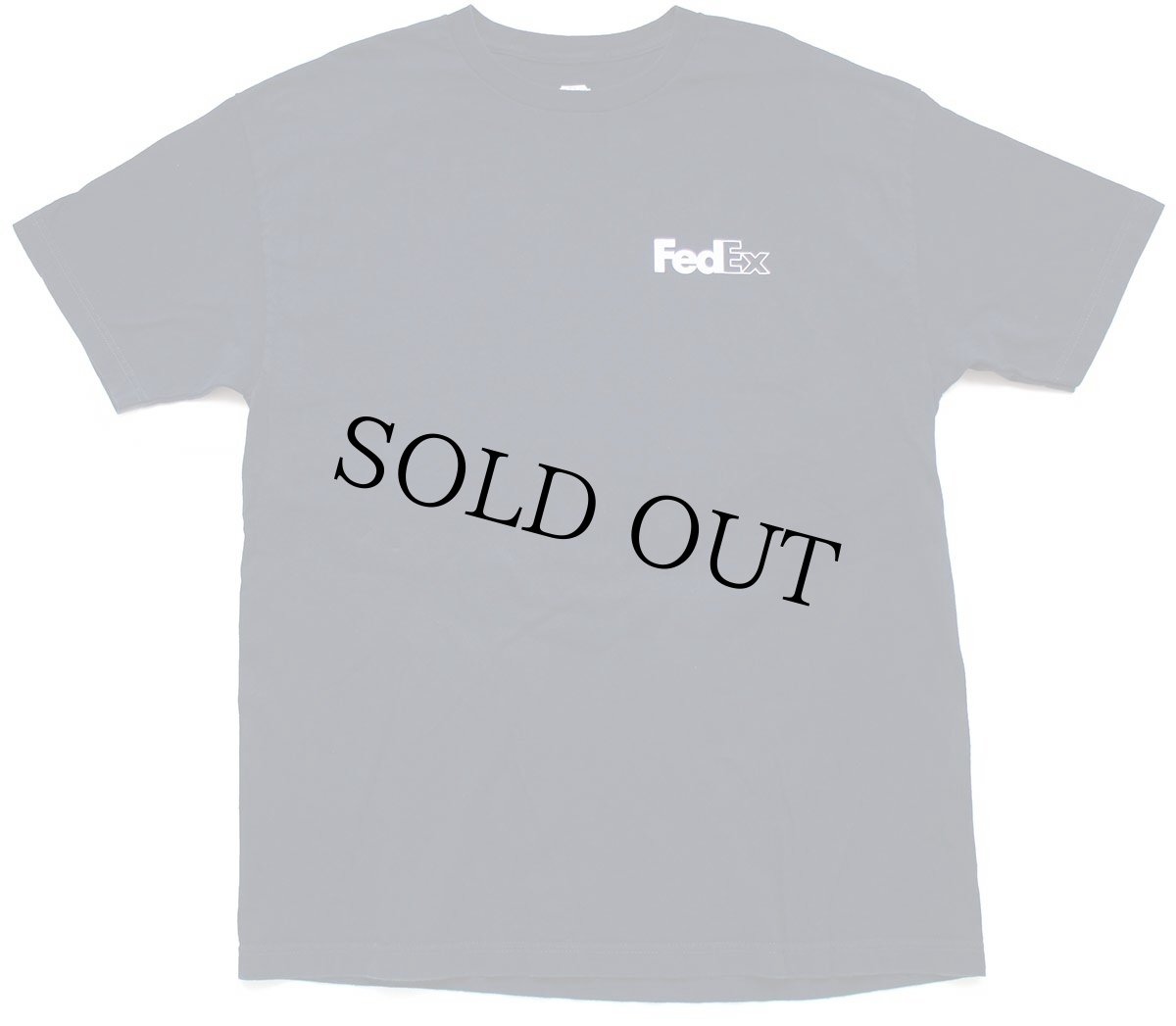 画像2: メキシコ製 FedExフェデックス ロゴ コットンTシャツ 紺 XL (2)