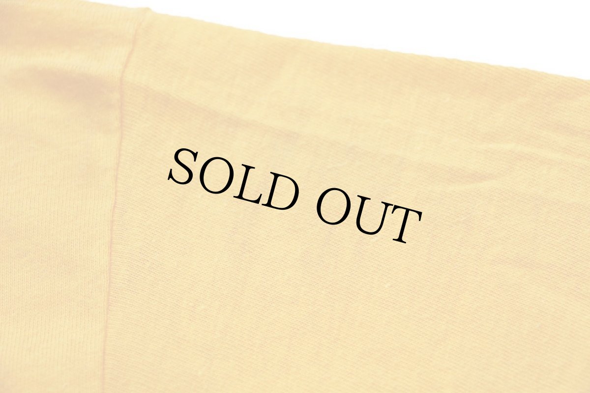 画像8: 80s USA製 Hanes THE greatest LOVERS ARE FROM Dowagiac ハート コットンTシャツ 濃黄 M (8)