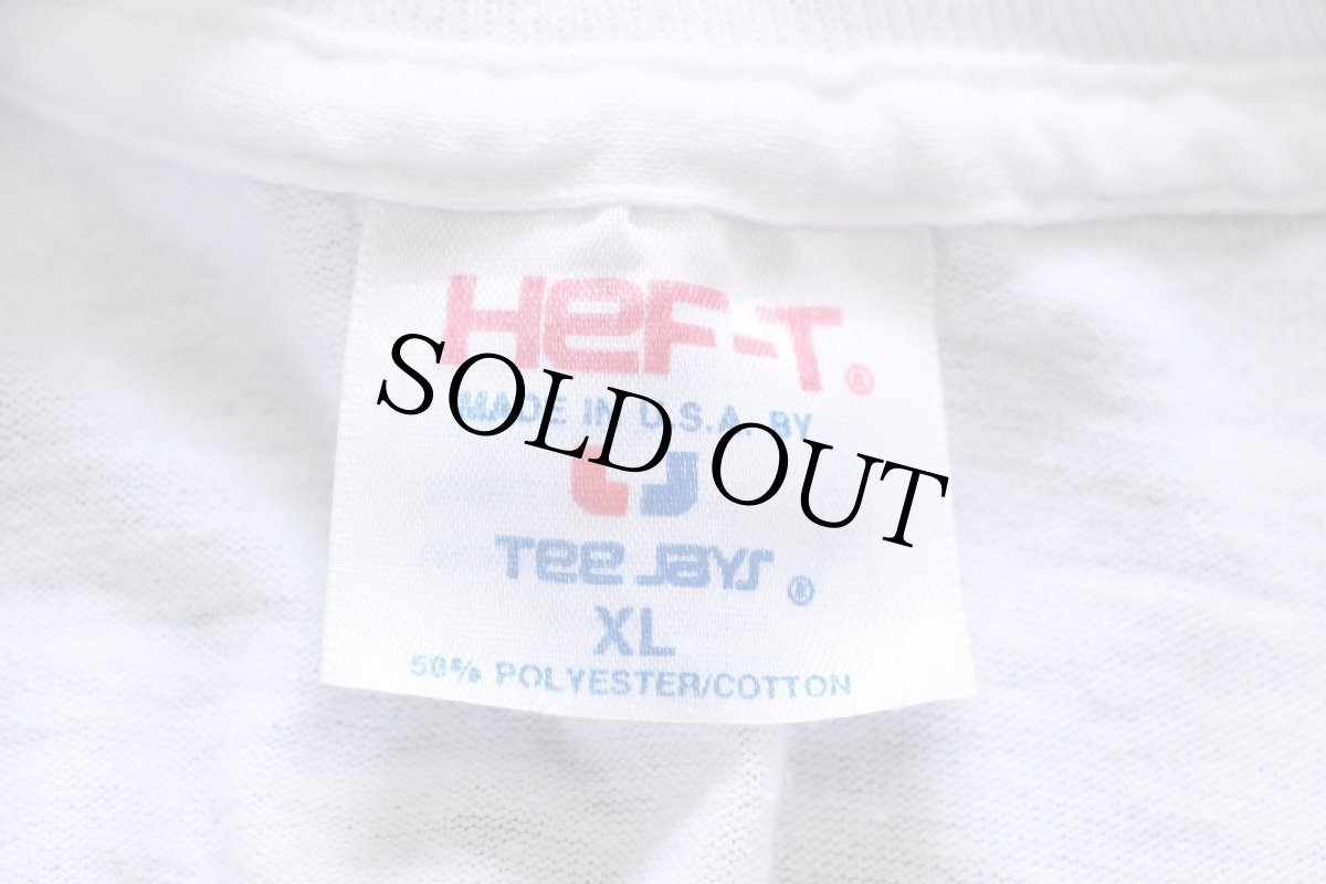 画像5: 80s USA製 BULLDOG TRACK ブルドッグ マスコット 長袖Tシャツ 白 XL (5)