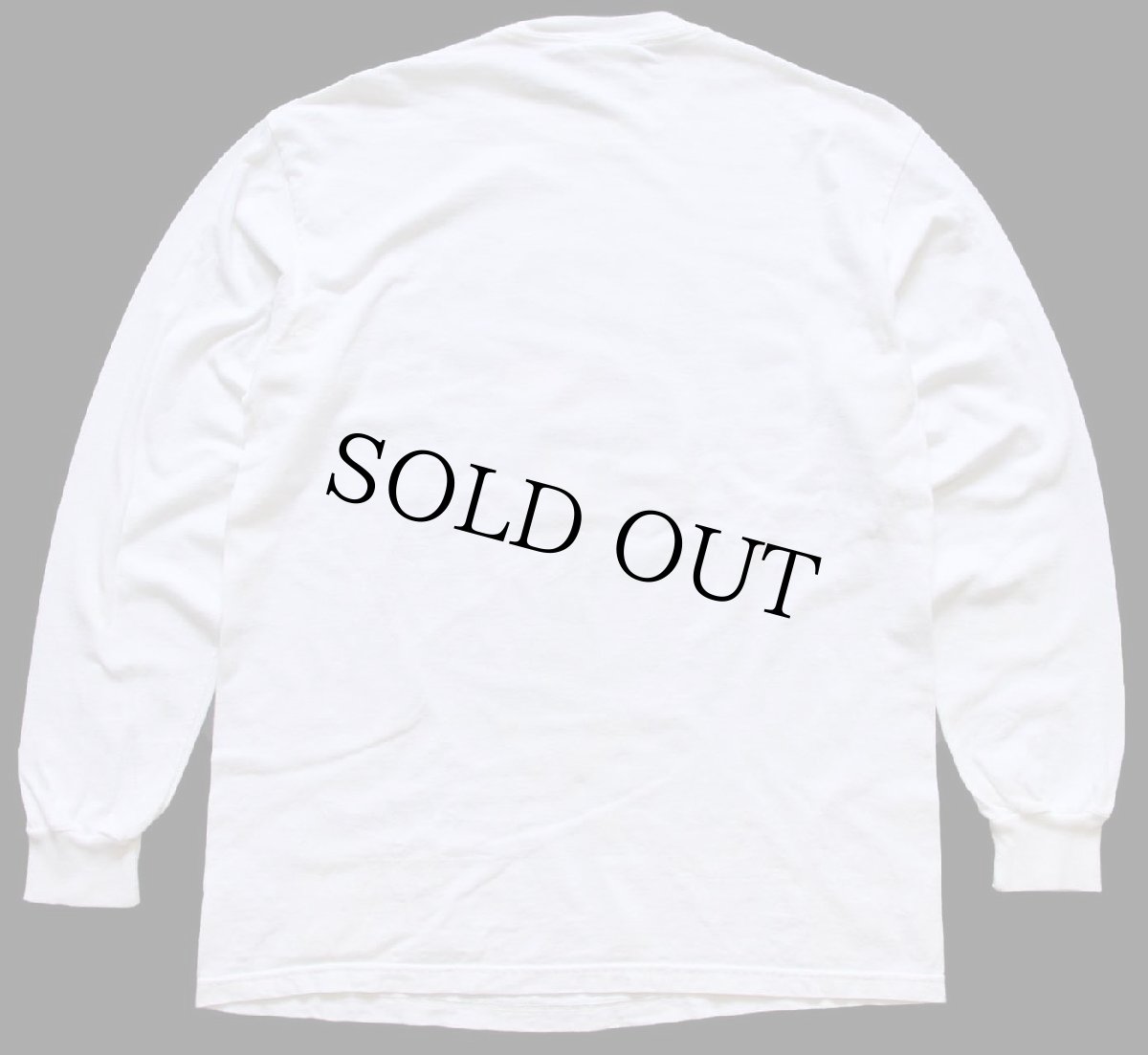 画像2: 00s Championチャンピオン KANSAS マスコット コットン 長袖Tシャツ 白 M (2)