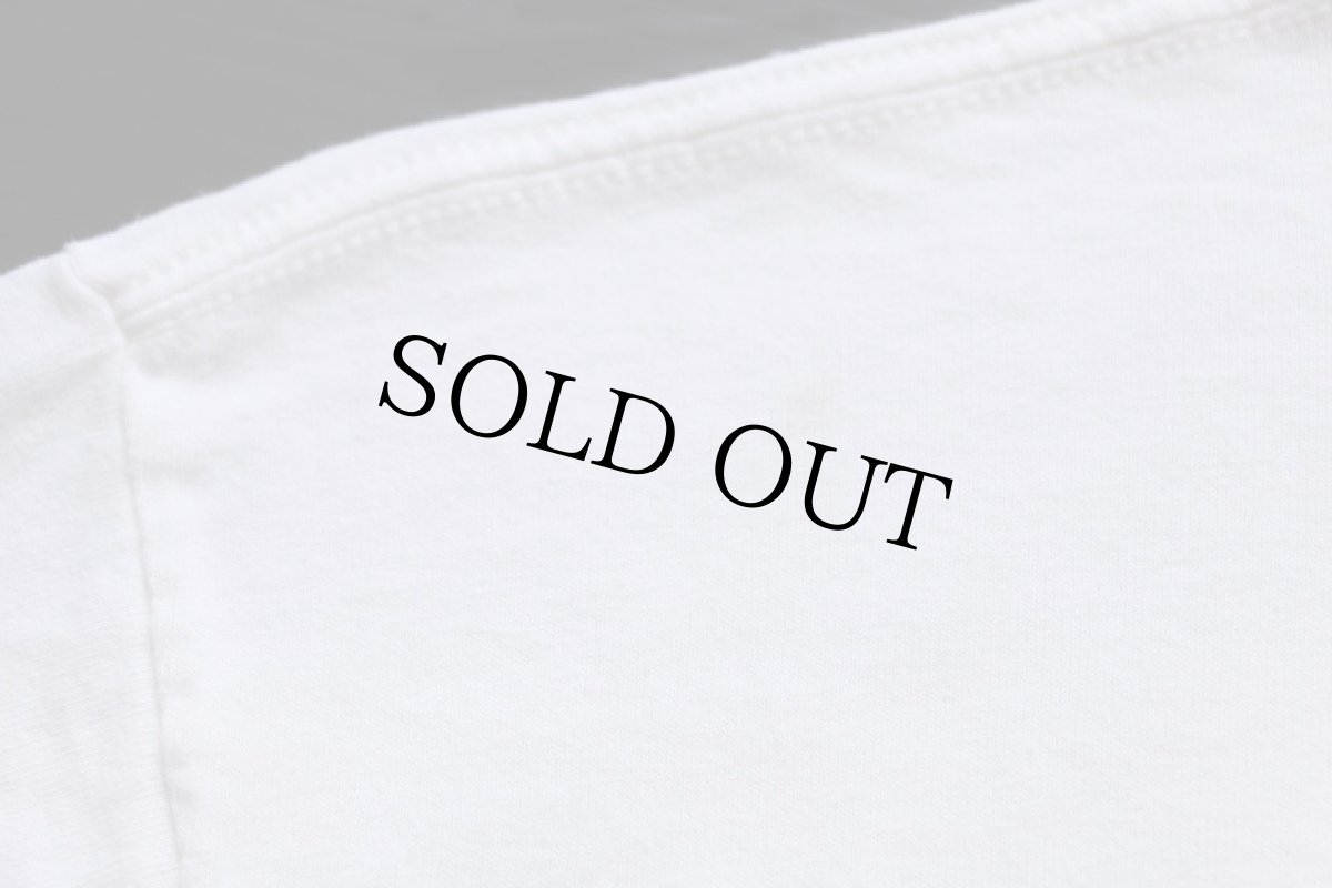 画像6: 00s Championチャンピオン KANSAS マスコット コットン 長袖Tシャツ 白 M (6)