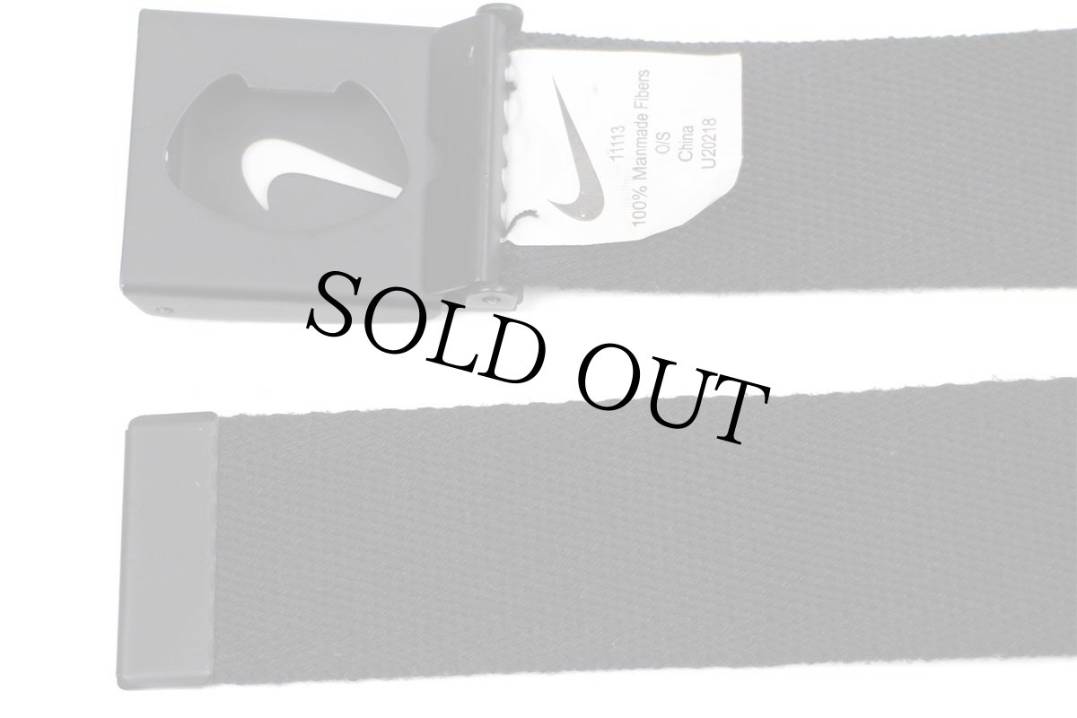 画像3: NIKE GOLF ナイキ ゴルフ スウッシュ ガチャベルト 黒 (3)