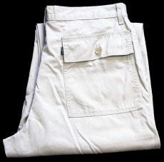画像1: 90s Levi'sリーバイス ベイカータイプ コットンパンツ ベージュ w34★ユーロ (1)