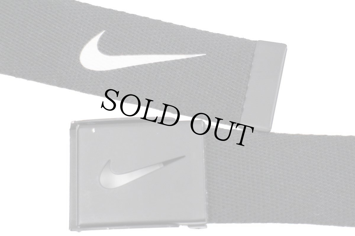 画像2: NIKE GOLF ナイキ ゴルフ スウッシュ ガチャベルト 黒 (2)
