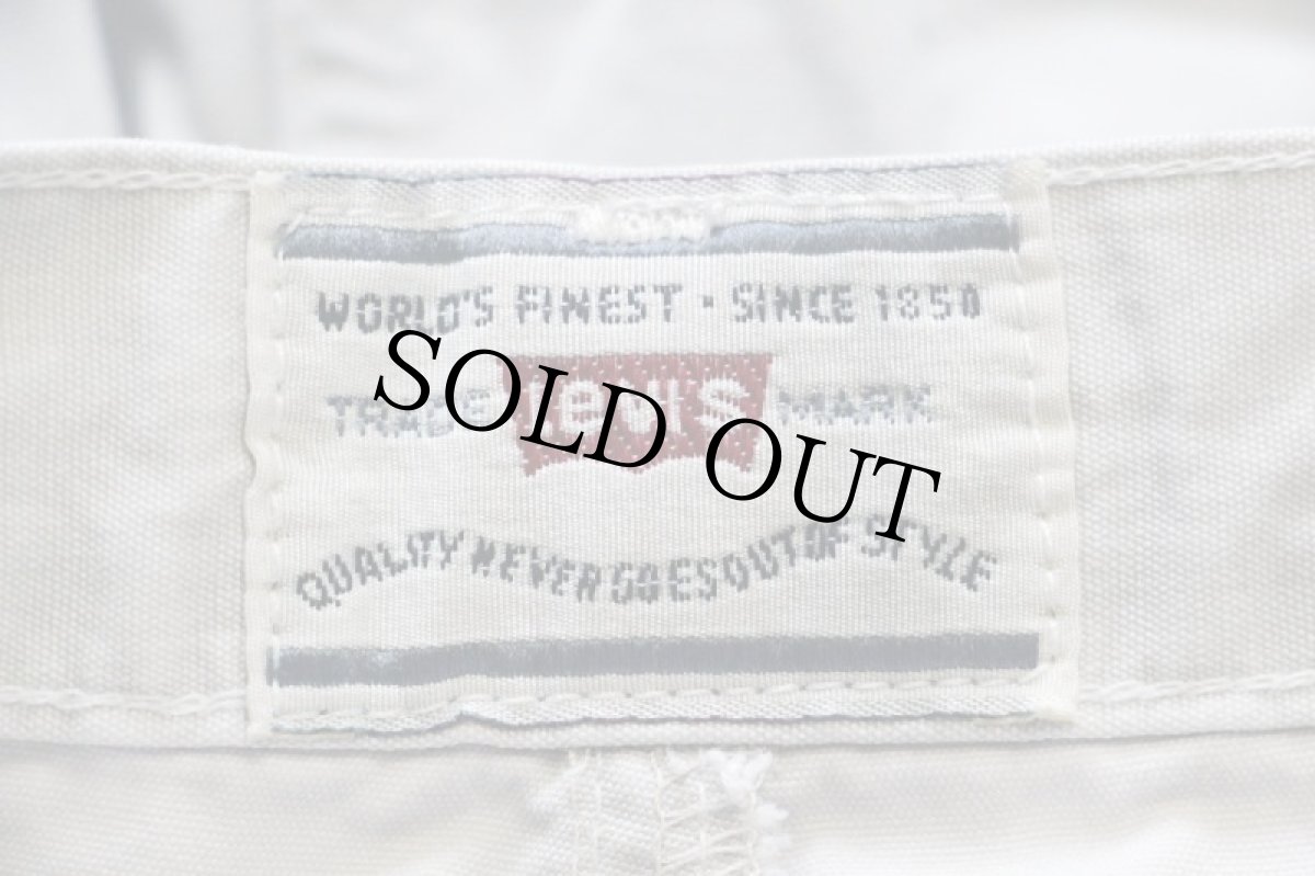 画像6: 90s Levi'sリーバイス ベイカータイプ コットンパンツ ベージュ w34★ユーロ (6)