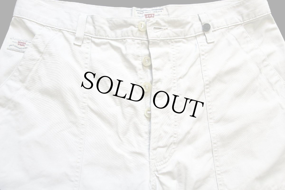 画像4: 90s Levi'sリーバイス ベイカータイプ コットンパンツ ベージュ w34★ユーロ (4)