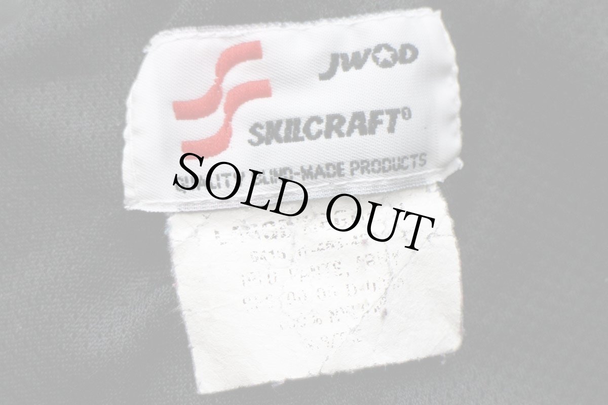 画像6: 00s 米軍 U.S.ARMY IPFU トレーニング ナイロンパンツ 黒 L/R★19 (6)