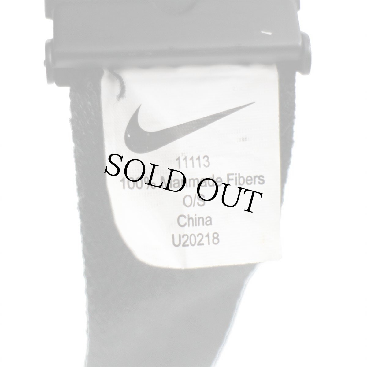 画像4: NIKE GOLF ナイキ ゴルフ スウッシュ ガチャベルト 黒 (4)