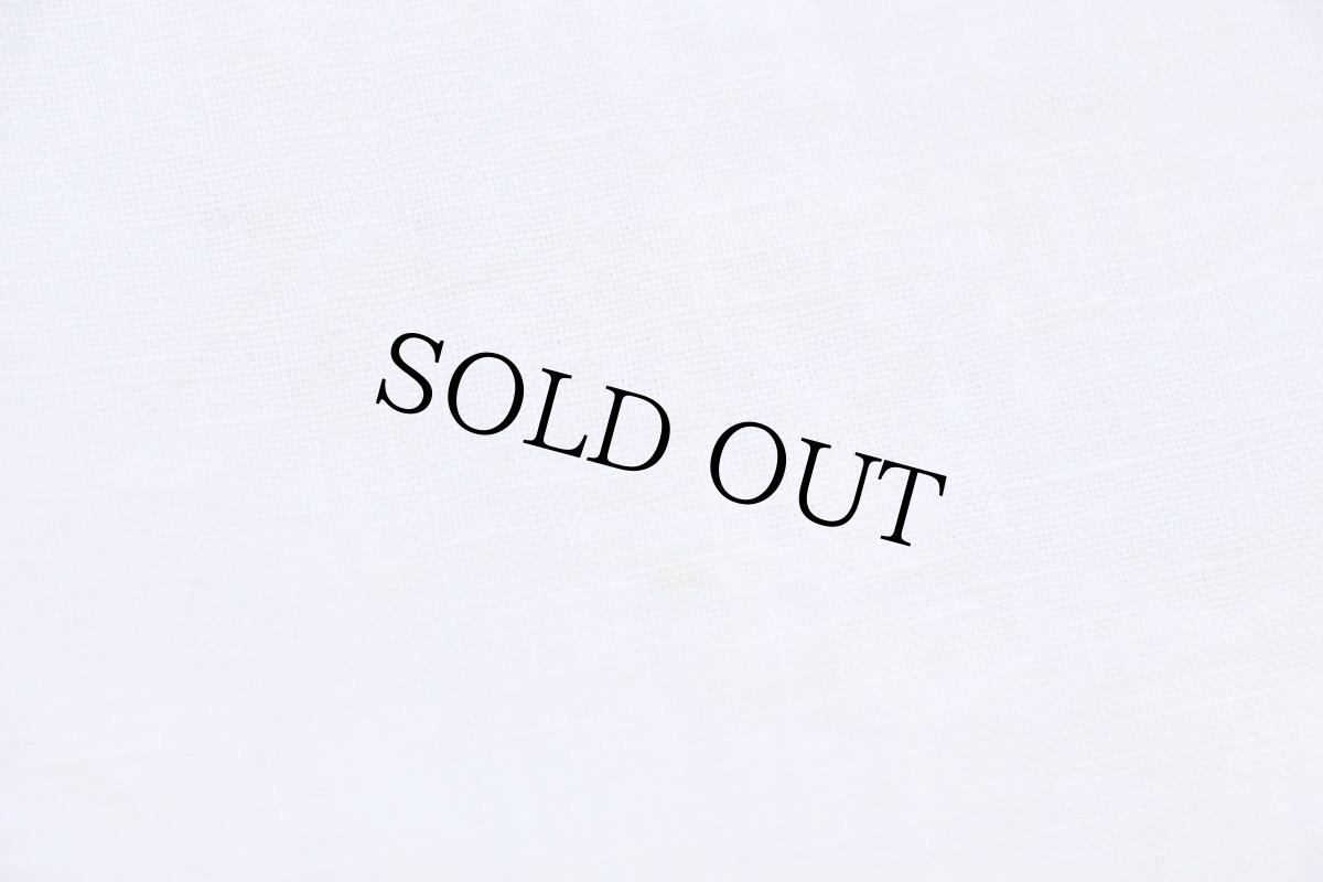 画像6: 00s ラルフローレン ワンポイント ボタンダウン リネンシャツ 白 XL (6)