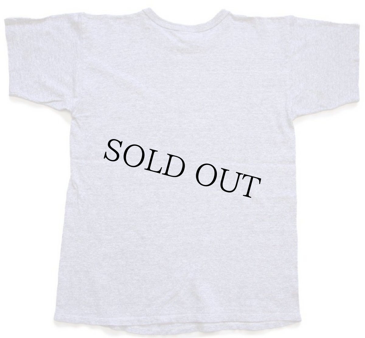 画像3: 80s USA製 Championチャンピオン LOYOLA CHICAGO 三段中抜き ひび割れプリント 88/12 Tシャツ 杢グレー L (3)